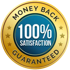 Money-back satisfaction seal